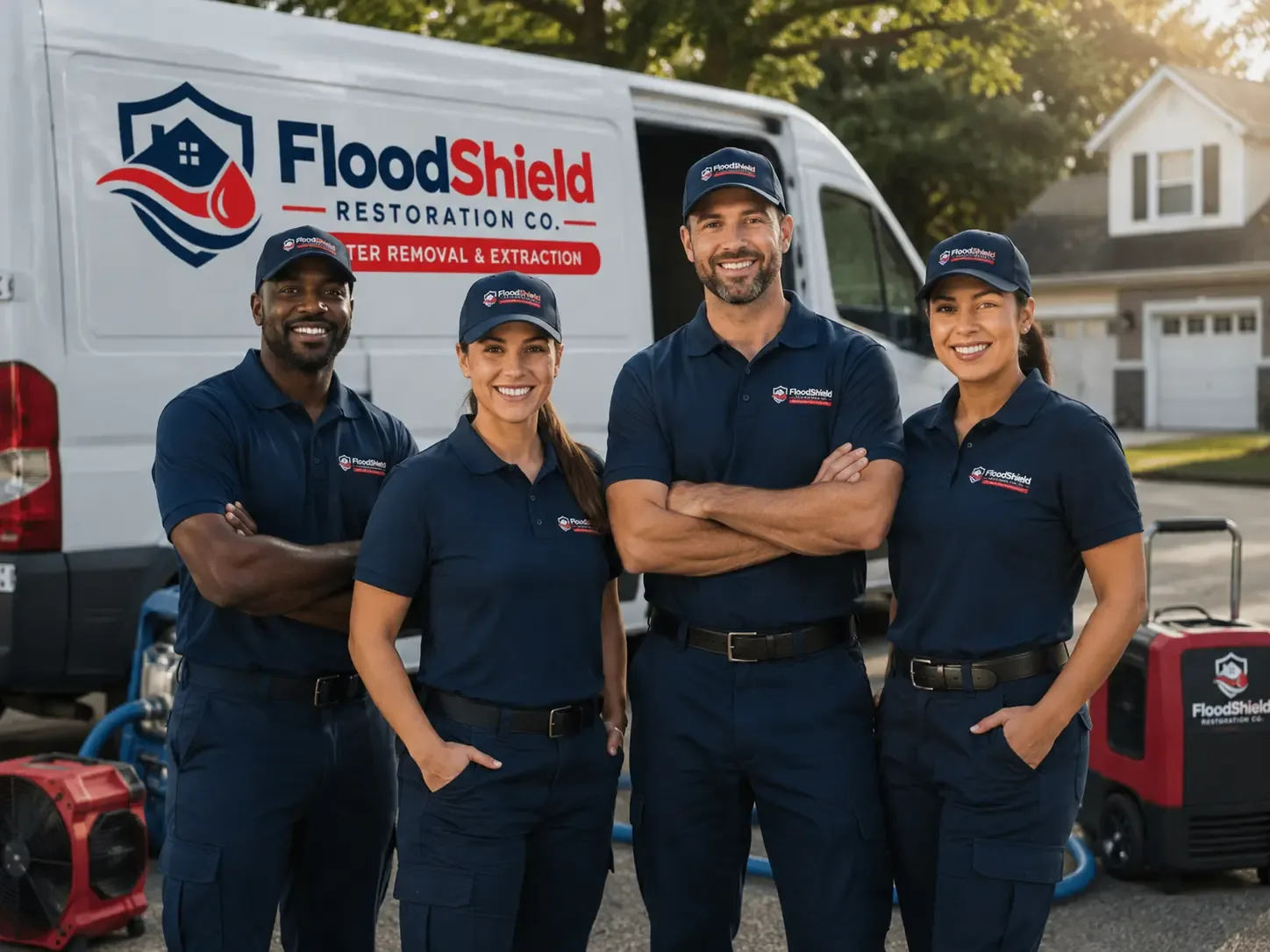 Flood Damage Restoration company in Lattimer Mines, PA